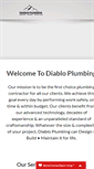 Mobile Screenshot of diabloplumbing.com